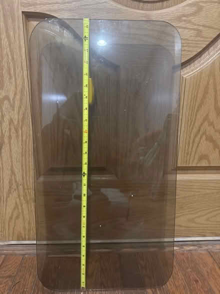 Photo of free Smoked Glass table top (Stuyvesant Heights) #1