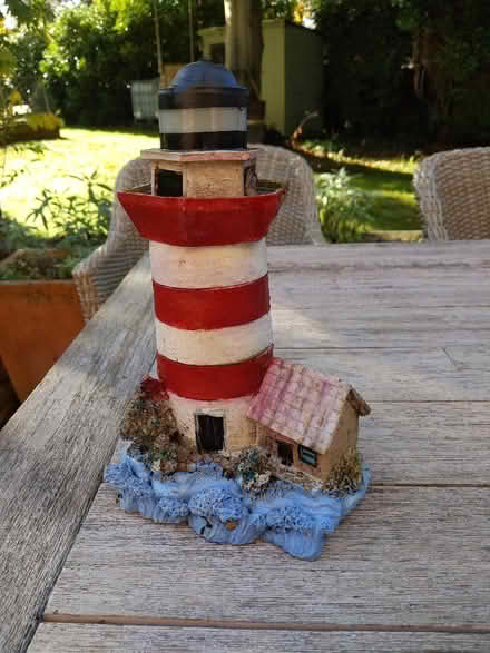 Photo of free Garden ornament lighthouse (Gorse Hill GU22) #1