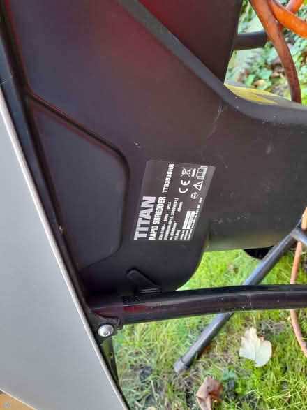 Photo of free Wood chipper (Draycott DE72 3) #3