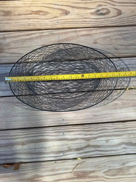 Photo of free Decorative wire basket/tray (Groton, near Lawrence Academy) #2