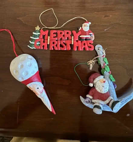 Photo of free 3 Christmas ornaments (Burlington near Woburn line) #1