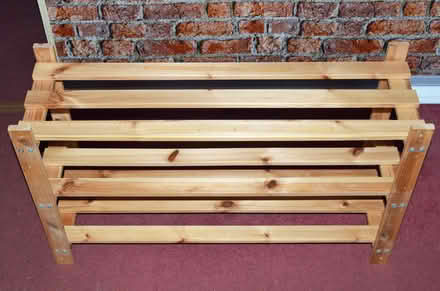 Photo of free Shoe Rack, wooden (Easthampstead Road RG40) #1