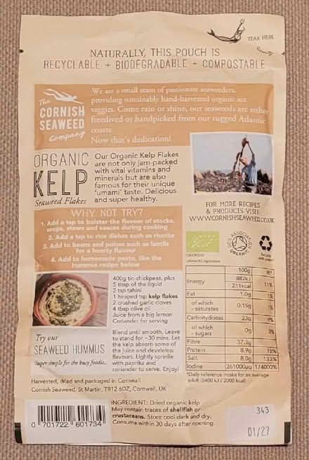Photo of free Organic Kelp (seaweed) Flakes (Dursley GL11) #2