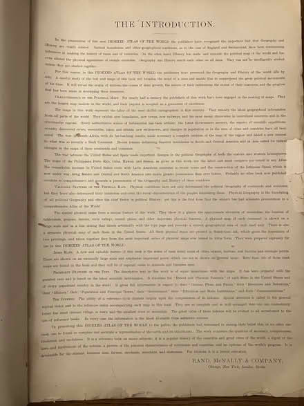 Photo of free Rand-McNally World Atlas - OLD (Bethesda) #2