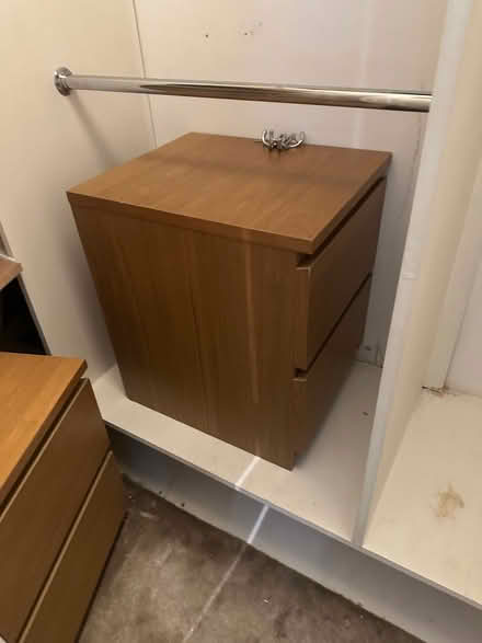 Photo of free 2 x bedside tables - ikea (Emlyn Gardens W4) #2