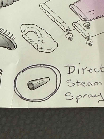 Photo of Direct Spray nozzle for Shark steamer (Bidston Hill CH43) #2