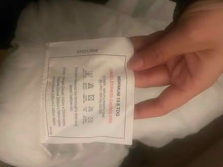 Photo of free Primark double duvet (EC1R) #1