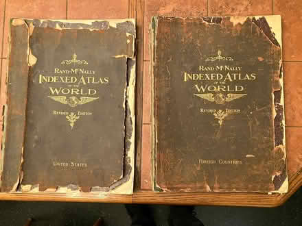 Photo of free Rand-McNally World Atlas - OLD (Bethesda) #1