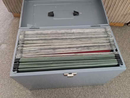 Photo of free Metal Filing Box (RAF Valley LL65) #3