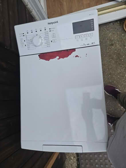 Photo of free Working up right washing machine (E4) #2