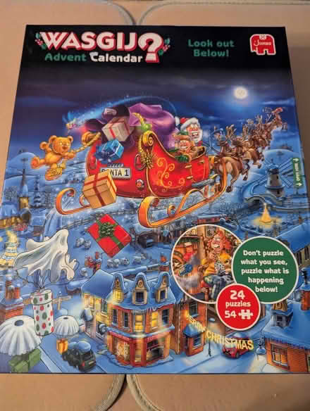 Photo of free Wasjig advent jigsaw puzzle (Shippon OX13) #1