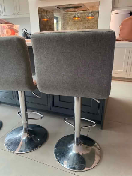 Photo of free X4 bar stools in good condition (Worcester Park KT4) #2