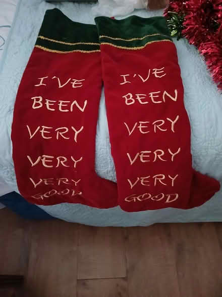 Photo of free Santa socks (Crewe, Rope) #1