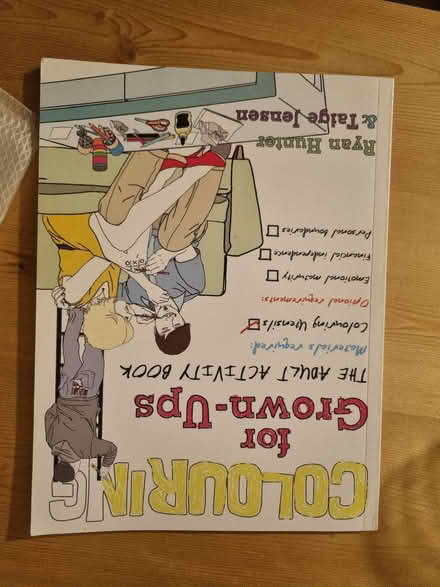 Photo of free Grown Ups Colouring Book (Kingsway) #1