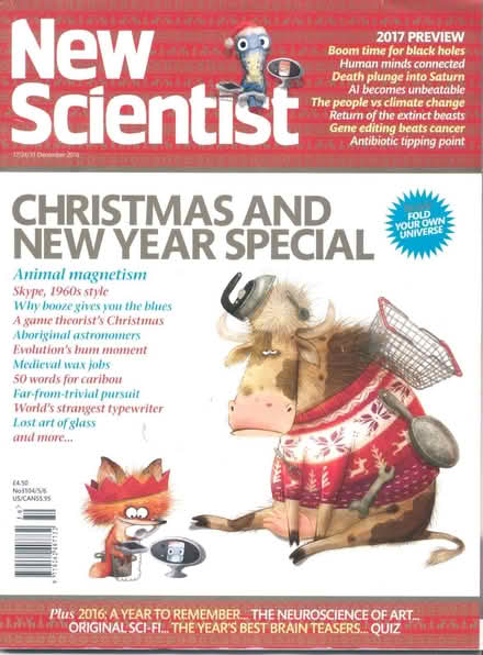 Photo of free New Scientist magazine 2016 back issues (HA8) #1