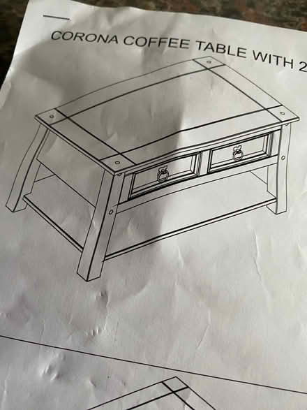Photo of free Coffee table (Belper DE56) #1