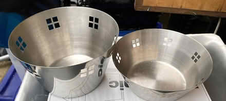 Photo of free 2 x Metal fruit bowls. (Isleworth TW7) #1