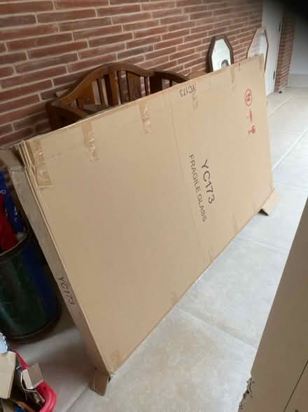 Photo of free Big flat cardboard box (St Albans AL3) #1