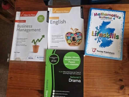 Photo of free Nat 5 study books (Edinburgh EH12) #1