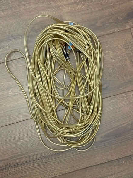 Photo of free Pair of Speaker Cables (10+ metres each) (Winchmore Hill N21) #1