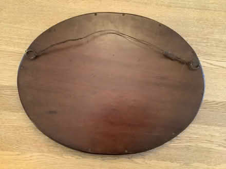 Photo of free Oval mirror in wooden frame (Thorney Leys OX28) #4