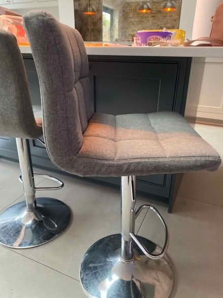 Photo of free X4 bar stools in good condition (Worcester Park KT4) #3