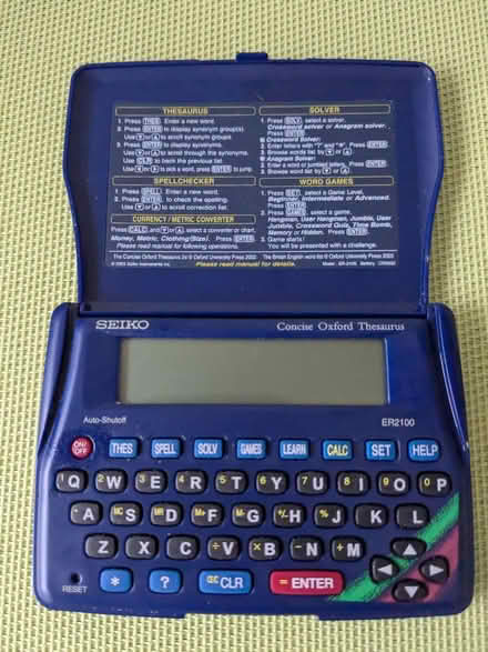 Photo of free Electronic Thesaurus (Beulah Hill SE19) #2