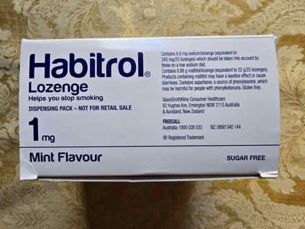 Photo of free Habitrol Nicotine Lozenges: expired (West 7th) #3