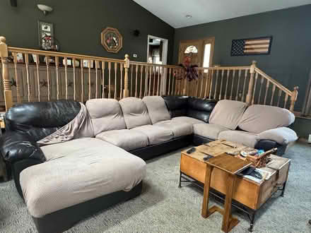 Photo of free Sectional Couch (Near the center of Millbury) #1