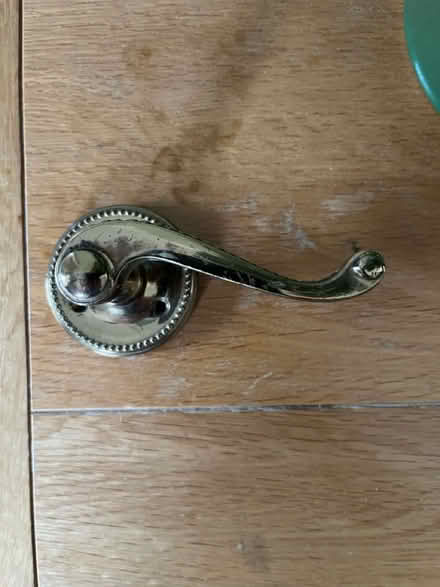 Photo of free Brass door handles (GU22) #3