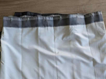 Photo of free Large lined pair charcoal curtains (Handside, WGC, AL8) #2
