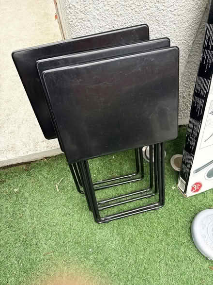 Photo of free Foldable garden table x 3 (TW12, Hampton) #1