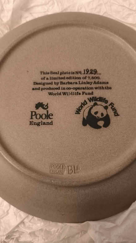 Photo of free Decorative seal plate - limited edition (The Camp AL1) #2