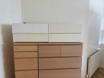 Photo of free IKEA white TV stand (Hampstead Way NW11) #1