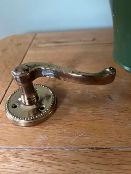 Photo of free Brass door handles (GU22) #2