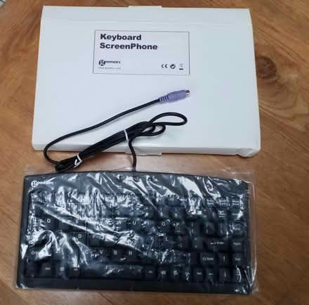 Photo of free Qwerty keyboard (North Cornelly, Bridgend CF33) #1