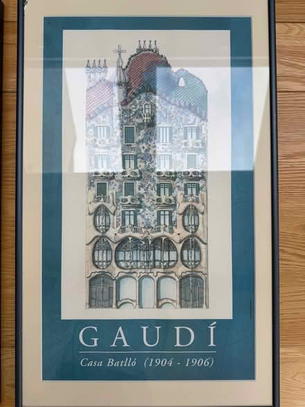 Photo of free 2 x Framed Gaudi prints (Headington, Oxford OX3) #2