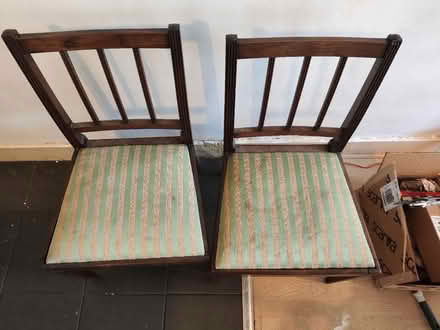 Photo of free Pair of dining chairs #2 (Crystal Palace/Thornton Heath) #2