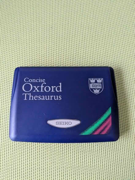 Photo of free Electronic Thesaurus (Beulah Hill SE19) #1