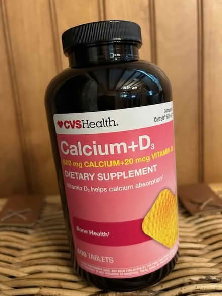 Photo of free Calcium + D3 --600 tablets (Swarthmore) #1