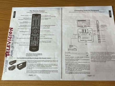 Photo of free Toshiba Television with integrated DVD player (Fenham) #4
