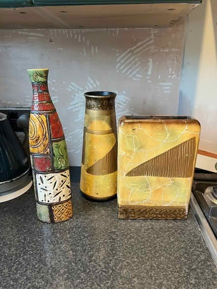 Photo of free 3 free vases (Bromsgrove B61) #1