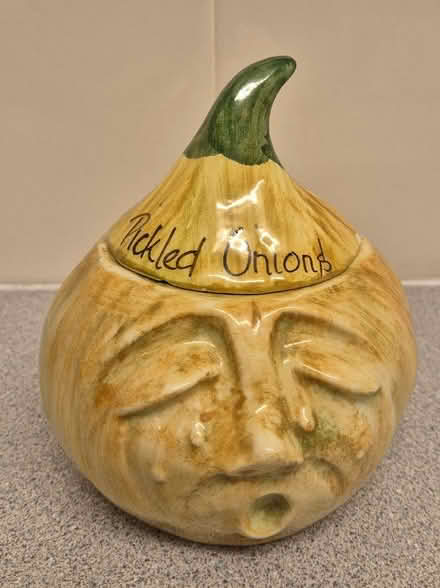 Photo of free Pickled Onion Ceramic Pot (Handforth SK9) #1