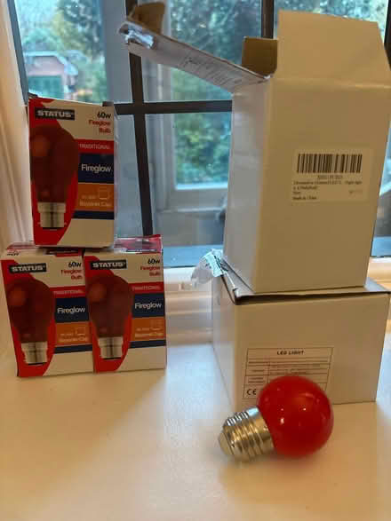 Photo of free Orange bulbs x 8 (Highgate N6) #1