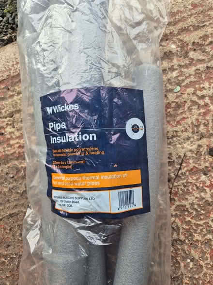 Photo of free 4 lengths of foam pipe insulation (Bengeo SG14) #1