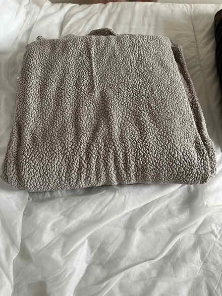 Photo of free Double teddy bear fleece duvet cover (East Twerton) #1