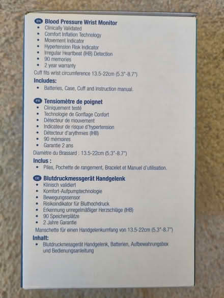 Photo of free Blood pressure monitor (AB10) #2