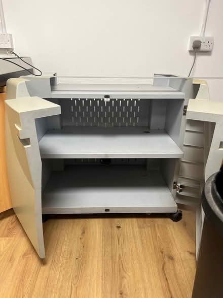 Photo of free Metal storage unit plastic doors (Abbeydale S8) #2