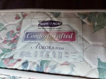 Photo of free Full size mattress - SearsOPedic (Evanston 60202) #2