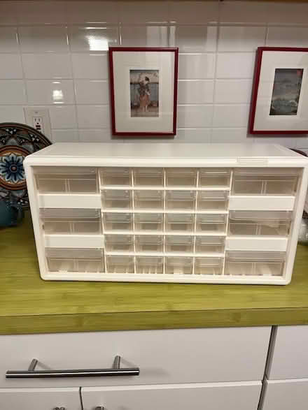 Photo of free Plastic Small Chest of Drawers (west of Watertown Square) #1
